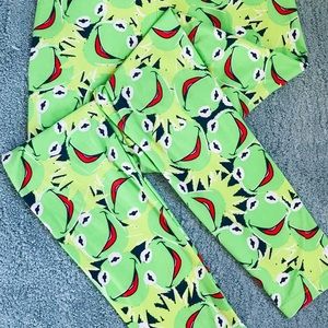 Kermit the frog Lularoe leggings